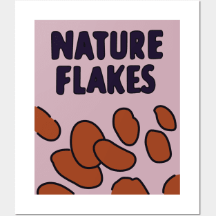 Nature Flakes Posters and Art